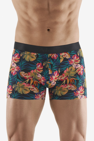Men's Tropical Flower Pattern Boxer - Aubade Homme 