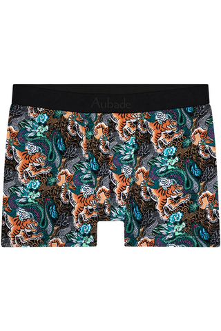 Aubade Homme Men's Modal Cotton Tiger & Dragon Boxer
