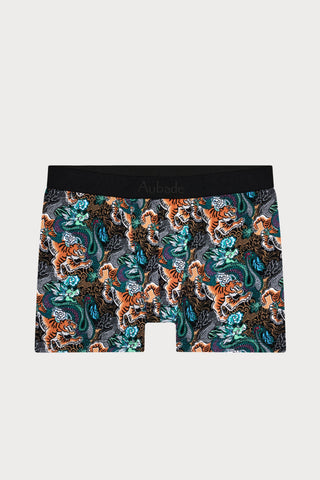 Homme Men's Modal Cotton Tiger & Dragon Boxer