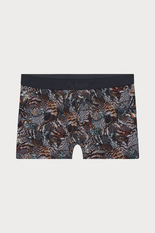 Homme Men's Modal Cotton Owls Boxer, Size M