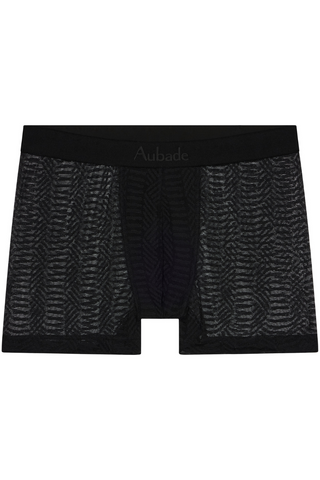 Aubade Homme Men's Vibes Black Sheer Boxers