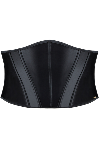 Aubade Iconic Allure Satin Waist Cincher Black