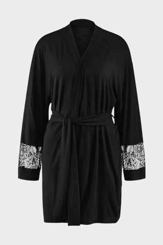Lazy Days Kimono in Black