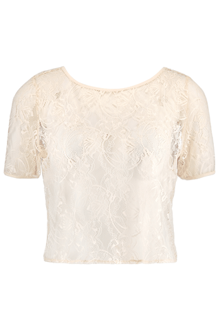 Aubade Lazy Days Short Sleeve Top Petal