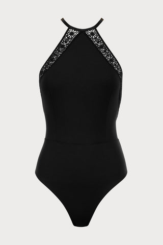 Les Bodys Guipure Open Back Bodysuit