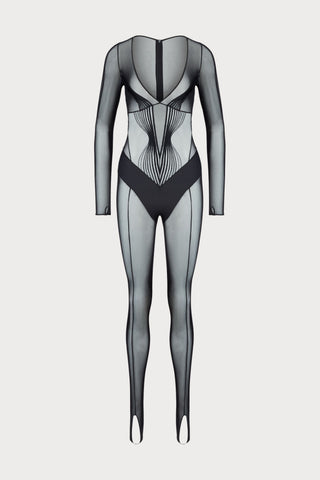 Cindy Bruna x Aubade Midnight Storm Jumpsuit
