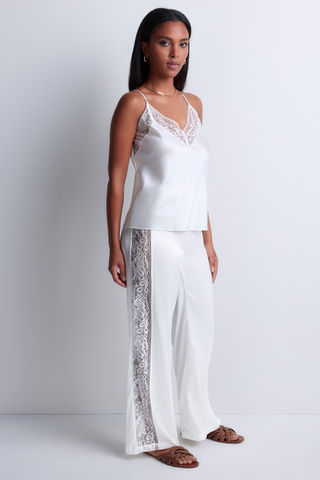 Aubade Midnight Whisper Silk Trousers Opale | Aubade Loungewear