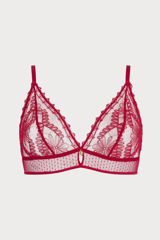 Mystery of Love Cherry Lace Bralette