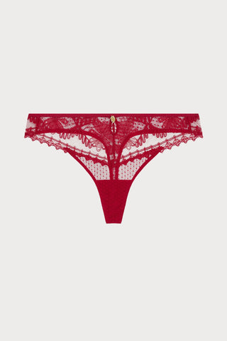 Mystery of Love Cherry Lace Tanga