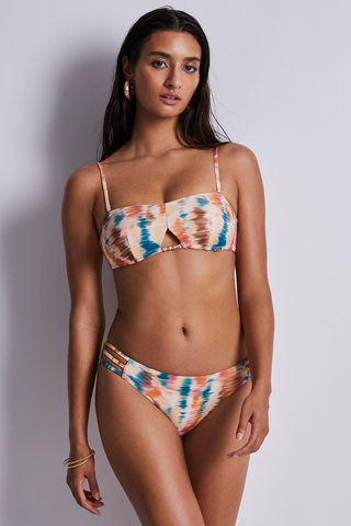 Aubade Mystic Soul Moulded Bandeau Bikini Top Seashell