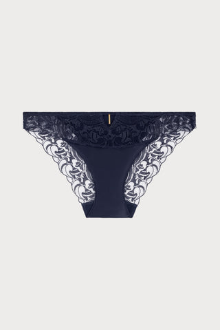 Satin Memories Deep Sea Italian Brief