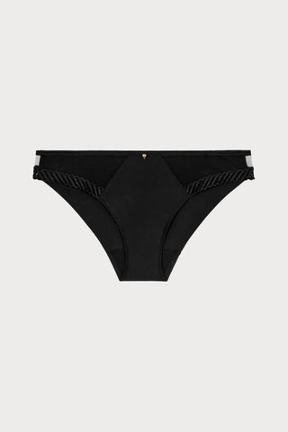 Sheer Emotion Black Brazilian Brief