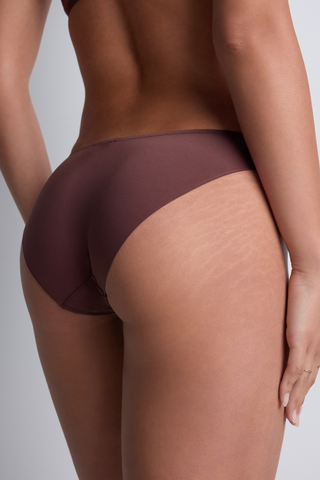 Aubade Brown Brazilian Brief Sheer Emotion | French Knickers