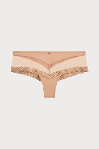 Sheer Emotion Shorty in Sand