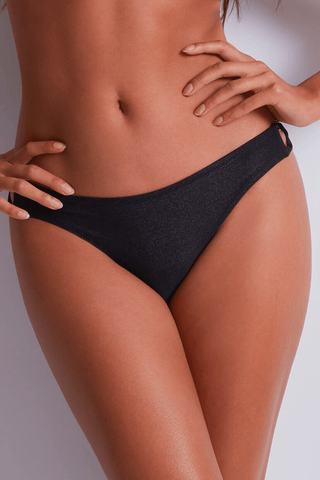 Aubade Summer Glow Brazilian Bikini Bottom Black Sand