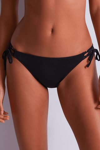 Aubade Summer Glow Mini-Coeur Bikini Bottom Black Sand