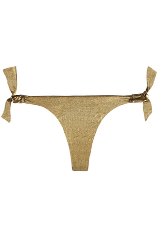 Aubade Sunlight Glow Tanga Bikini Bottom Antique Gold