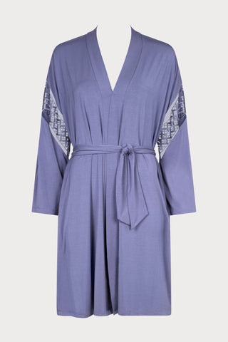 Aubade Sweet Obsession Denim Kimono - Naughty Knickers