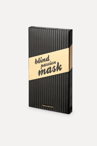 Bijoux Indiscrets Blind Passion Mask Black