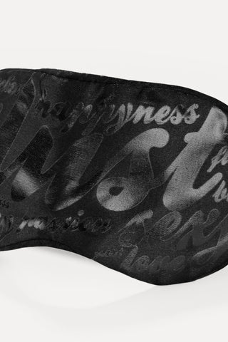 Bijoux Indiscrets Blind Passion Mask Black