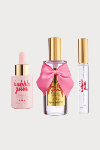 Bubblegum Intimate Play Set - Oil, Gel & Gloss