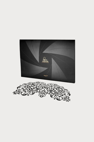 Bijoux Indiscrets Dalila Vinyl Mask Black