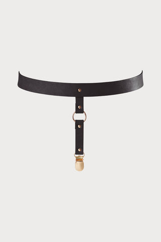 Maze Vegan Leather Lingerie Belt