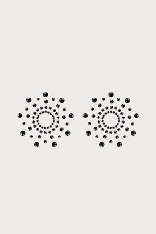 Bijoux Indiscrets Mimi Rhinestone Skin Jewellery Black
