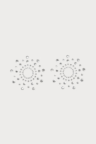 Bijoux Indiscrets Mimi Rhinestone Skin Jewellery Silver
