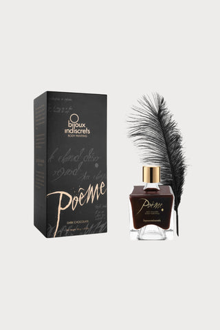 Poème Dark Chocolate Body Paint by Bijoux Indiscrets