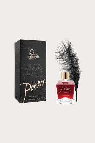 Poème Wild Strawberry Body Paint by Bijoux Indiscrets