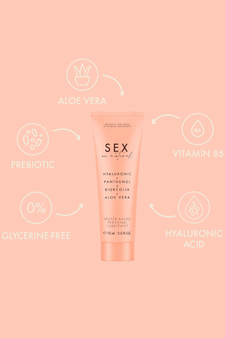 Bijoux Indiscrets Sex au naturel Water-Based Lubricant 75ml