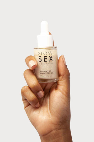 Bijoux Indiscrets Slow Sex Intimate Shimmer Dry Oil 30ml