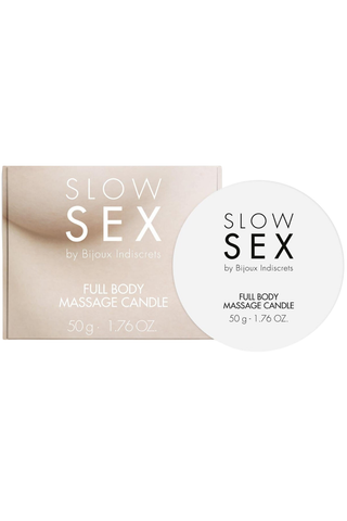 Bijoux Indiscrets Slow Sex Full Body Massage Candle 50g