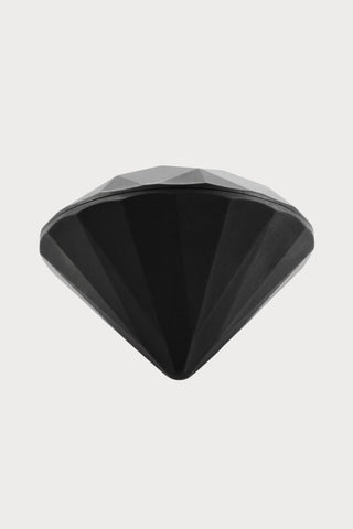 Bijoux Indiscrets Twenty One Vibrating Diamond Matte Black - Naughty Knickers