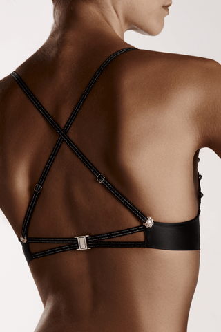 Bracli Destinos Triangle Bra Black