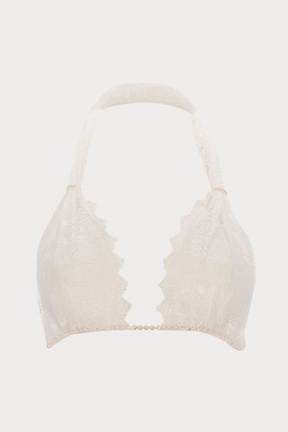 Geneva Pearl Bra Lace Ivory