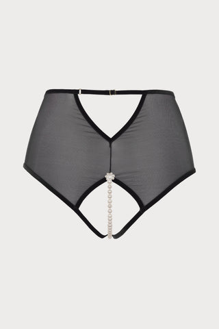 Bracli Kyoto Daisy High Waist Brief - Pearl Knickers