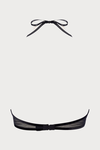 Kyoto Daisy Halter Bra Top - back