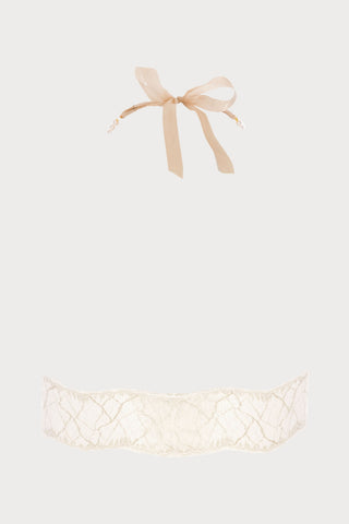 Sydney Pearl Bralette Ivory