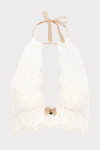 Sydney Pearl Bralette Ivory