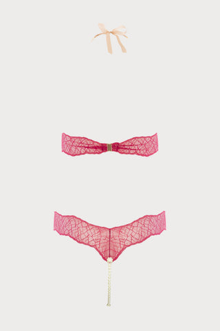 Sydney Daisy Double Pearl Body Red