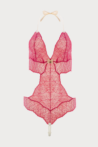 Sydney Daisy Double Pearl Body Red