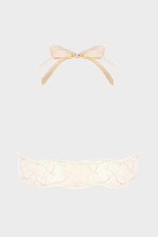 Sydney Daisy Pearl Bra in Ivory