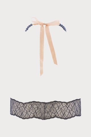 Sydney Dark Pearl Bralette Black