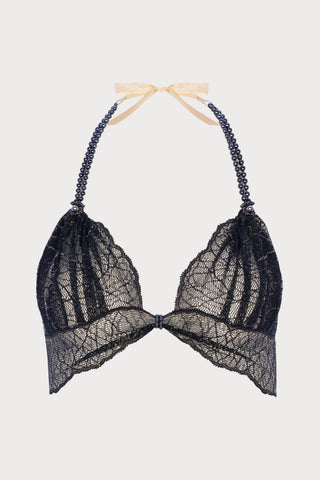 Sydney Dark Pearl Bra Black, Size S