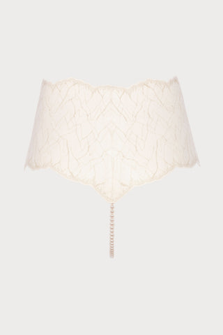 Sydney Pearl Panty Ivory, Size L