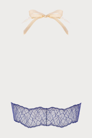 Sydney Pearl Bra Blue, Size XL