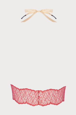 Sydney Dark Pearl Bralette Red