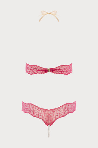 Sydney Daisy Single Pearl Body in Red